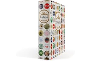 Leuchtturm 314779 Album per Tappi a Corona - Album per 210 Tappi a Corona usati, Inclusi 5 astucci Compart