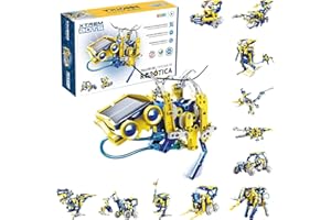 Xtrem Bots - Atelier De Robotique | Jouet Robot Enfant | Jouet Construction | Kit Robot A Construire | Jeux Enfant 8 Ans 9, 10+ | 12 en 1