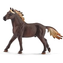 SCHLEICH Mustang Stute – Detailgetreue Spielfigur, Robustes Wildpferd Für Kinder Ab 3 Jahren