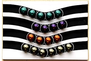 Cafedeco distributeur porte capsules compatible nespresso 4HN capacité 40 capsules, dosettes 33x21x1cm