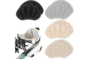 WISEJOY 8 Pcs Taloneras para zapatos, Protector de Talón lmohadilla almohadillas para talones reducir talla zapato evitar resbalones y rozaduras, para Zapatos Demasiado Grandes y Sueltos