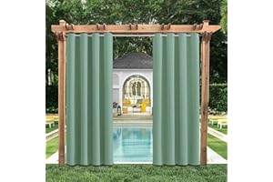 HUAXIQUE Tende a pannello tenda da esterno tende da esterno impermeabile resistente alle intemperie supporto personalizzato di diverse dimensioni B168XH228cm Menta Verde