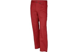 BW270 Latzhose QUALITEX 270, 5 Farben, einlauffeste Baumwolle, Größe 44-64, 90-110 46,Rot