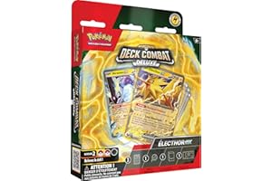 Pokémon: Deck Combat Deluxe – Électhor-ex du JCC Pokémon (Deck de 60 Cartes prêt à l’Emploi et Accessoires)