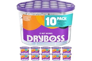 DRYBOSS deshumidificador absorbente, pack de 10
