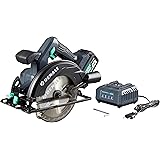 Marchio Amazon - Denali by SKIL Kit sega circolare da 18V (20V max), include batteria da 4.0Ah e caricabatteria, Blu