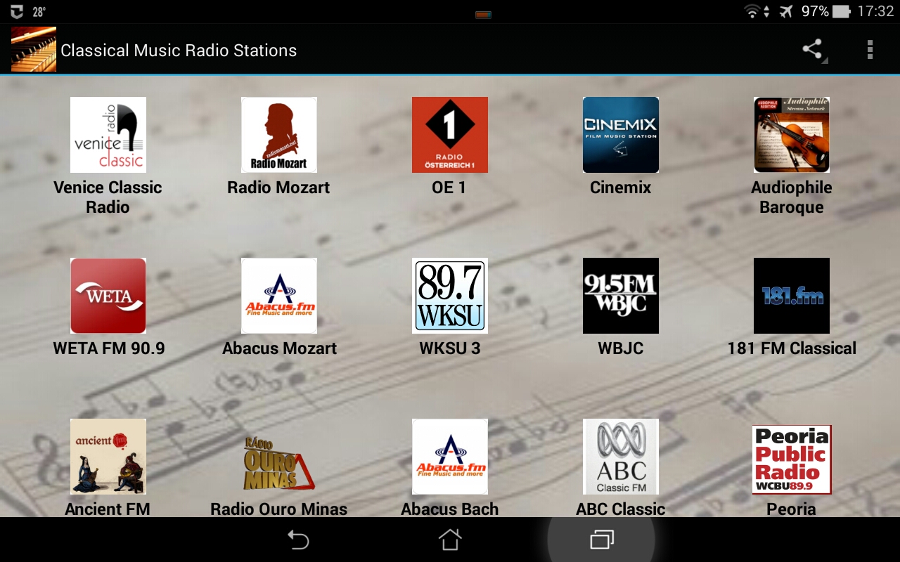 Classical Music Radio Stations Amazon.co.uk Appstore for Android