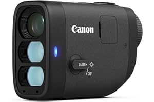 Canon PowerShot Golf-Entfernungsmesser - Rangefinder mit Flag-Lock & Slope Modus an/aus (12x Digitalzoom, 800 Yards Reichweite, Vibrationsfunktion, Digitalkamera, Videofunktionen, Bildstabilisierung)