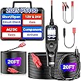 2025 Autel PowerScan PS100 Power Circuit Probe Tester, 12-24V Automotive Electrical Open/Short Breaker Finder, Component Activation Test Tool, AC/DC Trailer Relay Fuse Test, 40FT Cable, for 99% Cars