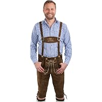 Maddox Trachtenlederhose MADDOX Knebund Lederhose & Produktbild-Vorschau 10