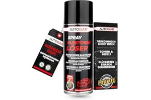 AUTOGAR® Injektor Löser Spray 400ml - Für festsitzende Diesel-Injektoren & Glühkerzen - Mit Kälteschock-Effekt & Hochwirksamer Kriechformel - Rostlöser Spray bei Verkokung & Korrosion