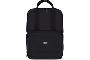 LARKSON Sac à Dos Femmes & Hommes No 6 - Sac à Dos Moderne pour le Travail, l'Université & l'École - Compartiment pour Ordinateur Portable 16 Pouches - Imperméable