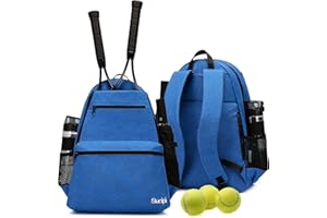Sucipi Tennis Bag Professional Tennis Backpack for Men and Women Racket Bags Holds 2 Rackets with Ventilated Shoe Compartment