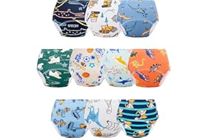 Cogindss Xmrlvn Baby Töpfchen Trainingshose für Jungen und Mädchen 2-6 Jahre,8 Stück