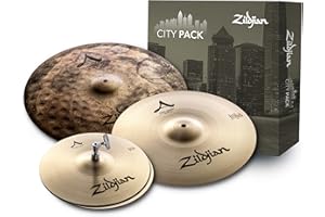 Zildjian A Zildjian Series City Cymbal Box Set - 12" New Beat Hi-Hats, 14" Crash, 18" Uptown Ride