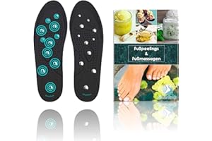 SilverRack Soletta magnetica per uomo e donna (taglia 36 – 41) – Solette magnetiche per digitopressione e massaggio – Solette con magneti