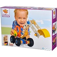 Eichhorn Constructor Set Di Espansione 111 Pezzi In Legno Di Faggio Certificato FSC, Viti, Listelli, Ruote, Per Modelli Constructor, Made In Germany