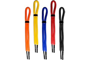 Edison & King Cinta para Gafas Apta para Piscina en Paquete Múltiple - Cintas Deportivas para Gafas - también en Colores Fluorescentes - cordón para Gafas elástico - Aprox. 66 cm