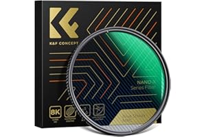 K&F Concept Nano-X Serie Blue Streak Anamorpher Effekt Filter 52mm Blaue Streifenfilter Anamorphic Light Flare Effect Filter
