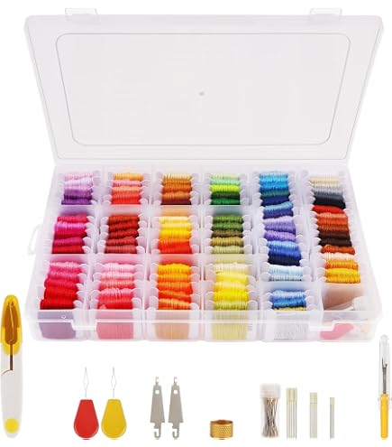 Anchor Sticktwist 4635000-00390 - Filo Per Ricamo In Cotone Egiziano 100% 8 Metri, Colore Ecru, Alta Qualità Per Punto Croce - 2