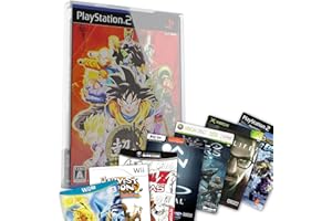 GOATWARD Caja Transparente para Videojuegos de PlayStation 2, Xbox 360, DVD, PC, XBOX, Wii y Wii U – Caja para Videojuegos Retro 14*19,6*1,8cm, protector PET videojuegos (PlayStation 2) (10 unidades)