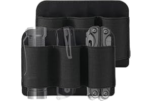 ‎VIPERADE VIPERADE PL6 Elastic EDC Organiser Small Velcro Organiser Insert, Modular Elastic Loop Panel, Elastic EDC Pouch Multitools Organiser Holster, Velcro Organiser Panel