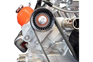 ICT BILLET LS1 98-02 Camaro Z28 Manual Belt Tensioner w/ Pulley LS LS2 GTO Billet Aluminum 551617X-2