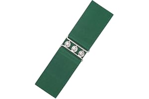 Ro Rox Retro Vintage-Stil Elastischer Weiter Gurt Gürtel - DE 34-54