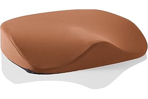 Vital Kissen® Sitzkissen orthopädisch – orthopädisches Kissen | Keilkissen Stuhl | ergonomisch | Entlastet Hüfte, Rücken & Lendenwirbel | Wirkt schmerzreduzierend | beugt Fehlhaltungen vor | braun