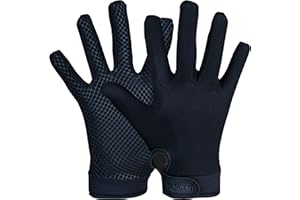 Tuoni Sports Gloves for Kids - Kids Cycling Gloves/Football Gloves/Bike Gloves - Thermal Gloves for Hockey, Rugby, Horse Riding, American Football - Kids Grip Gloves with Silicone