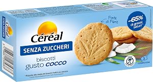 Misura Privolat Biscotti con Cereali e Gocce di Cioccolato | Senza Latte e Uova | Farina da Filiera Italiana | Confezione in Carta Certificata FSC | 6 Porzioni da 6 Biscotti