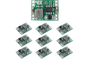 APKLVSR 10 Piezas Módulo Convertidor Reductor Ajustable DC-DC 4,5-28V a 0,8-20V,Módulo Regulador de Voltaje de Fuente de alimentación 24 V a 12 V 9 V 5 V 3 V,Ajustable Step Down Módulo de Alimentación