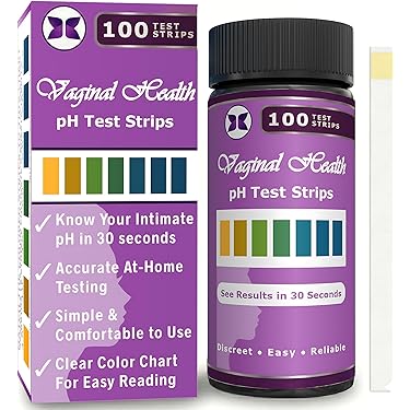 100x pH Teststreifen für Urin & Speichel ph Wert Test Säure-Basen-Balance