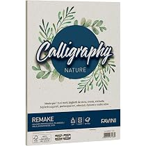 Cartoncino Calligraphy Canvas Favini - Bianco Ruvido A4 200g/m&sup2; Per Calligrafia E Stampe