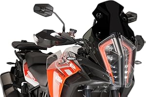 Puig 9716N Racing Scheibe, 1290 Super Adventure R 17'-18', Schwarz