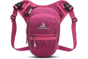 YINGLANG Marsupio da Gamba Borsa da Gamba Moto Marsupio Cosciale Uomo Donna Molle Impermeabile Cinturone Tattico Militare per Campeggio Escursionismo Ciclismo Viaggio Trekking Sport