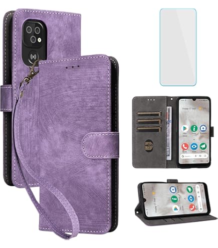 Étui Portefeuille Pour Doro Liberto 820 Housse à Rabat Clapet De Protection Pare-chocs Noir