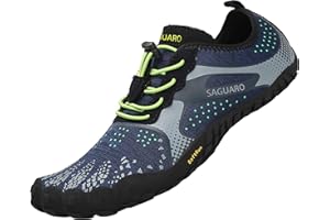 SAGUARO Damen Herren Barfußschuhe Traillaufschuhe Fitnessschuhe mit Weich Dicke Sohle, Schnell Trocknend Badeschuhe, Gr. 36-48