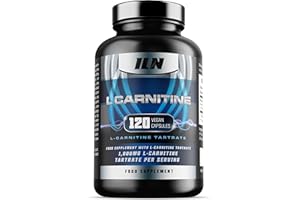IRON LABS NUTRITION L Carnitine Capsules – 1000mg L-Carnitine Tartrate per Serving for Men and Women – Vegan Friendly – 120 Capsules (2 Month Supply)