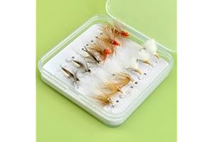 YAZHIDA Fly Fishing Fly Fishing Set Dry Fly Wet Nymph One Mini Fly Box