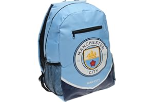 TEAM17 Team F B Backpack Rucksack Bag Zip Fastening Man City One Size