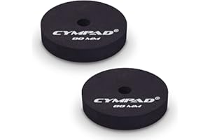 Cympad CYMP80 Pack de 2 Tampons pour Cymbale 80 mm Noir