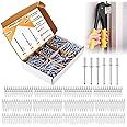 Homdum Aluminium Blind Rivet - Metal POP Rivets for Riveting Gun/Riveter Machine Assorted 3 Sizes Pack of 300 Pieces