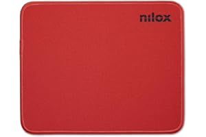 ALFOMBRILLA RATON NILOX NXMP003 ANTIDESLIZANTE (260x210x3) ROJO