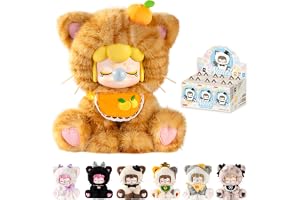 Rolife Nanci Bear Tea Time Kitties Blind Box Plyschhänge, 1 av 6, 17,5 cm