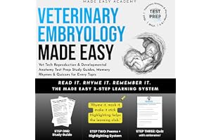 Veterinary Embryology Made Easy: Vet Tech Reproduction & Developmental Anatomy Test Prep