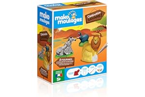 Mako moulages Destination Savane 3 moules Kit Créatif 39059, Petit