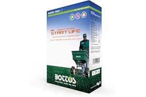 Bottos Concime per Prato Start Life 2 kg Germinazione Primo Sviluppo Tappeto Erboso Giardino