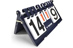 Victor Zähltafel Spezial – praktisches Scoreboard mit Satzanzeige und Punkteanzeige für Volleyball, Tennis Oder Squash UVM.