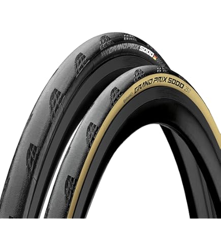 Continental Grand Prix 5000, Pneumatico Unisex Adulto, Nero, 700 x